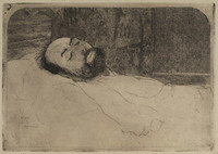 TvB G 0106
<br/>
DoodsPortret van Dr. J. Zurcher
<br/>
<em>Derkzen van Angeren, Antoon (1878 - 1961)</em>